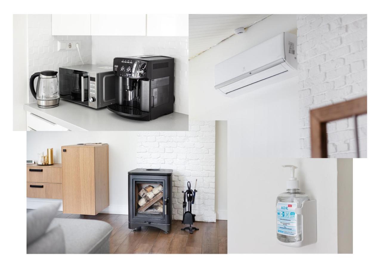 3 Bedroom Apartment 24H Self Check In, Free Parking, Ac, Fireplace 빌뉴스 외부 사진